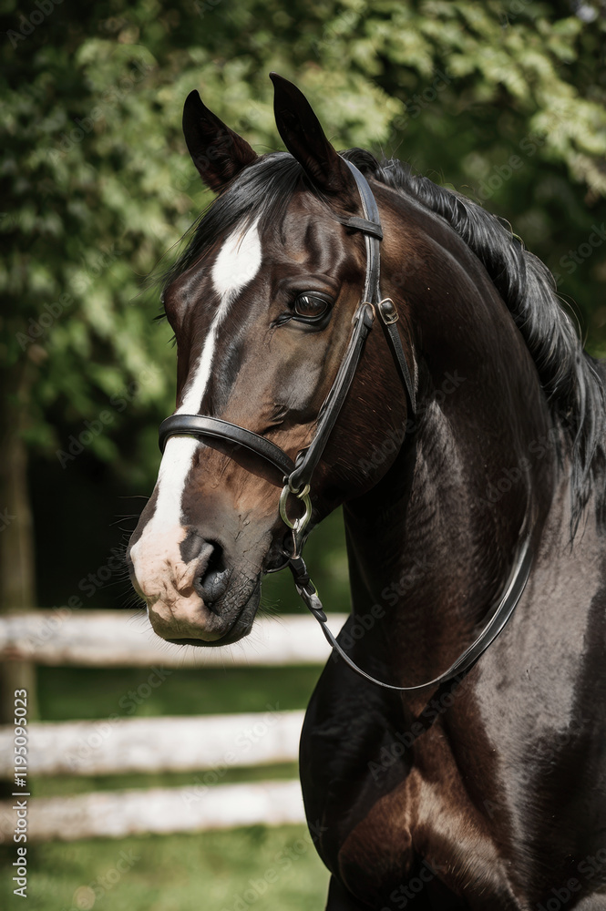 Fototapeta premium portrait of a horse