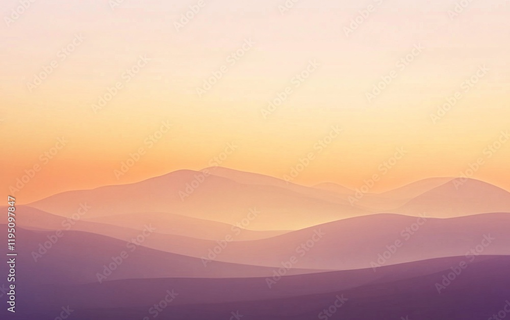 A calming gradient background with desert sunset colors.featuring soft oranges and purples.evoking peace and warmth.ideal for nature-themed content and evening designs A calming gradient background with desert sunset colors.featuring soft oranges and purples.evoking peace and warmth.ideal for nature-themed content and evening designs
