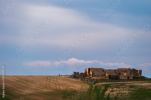 Matera province: spring countryside landscape  photo