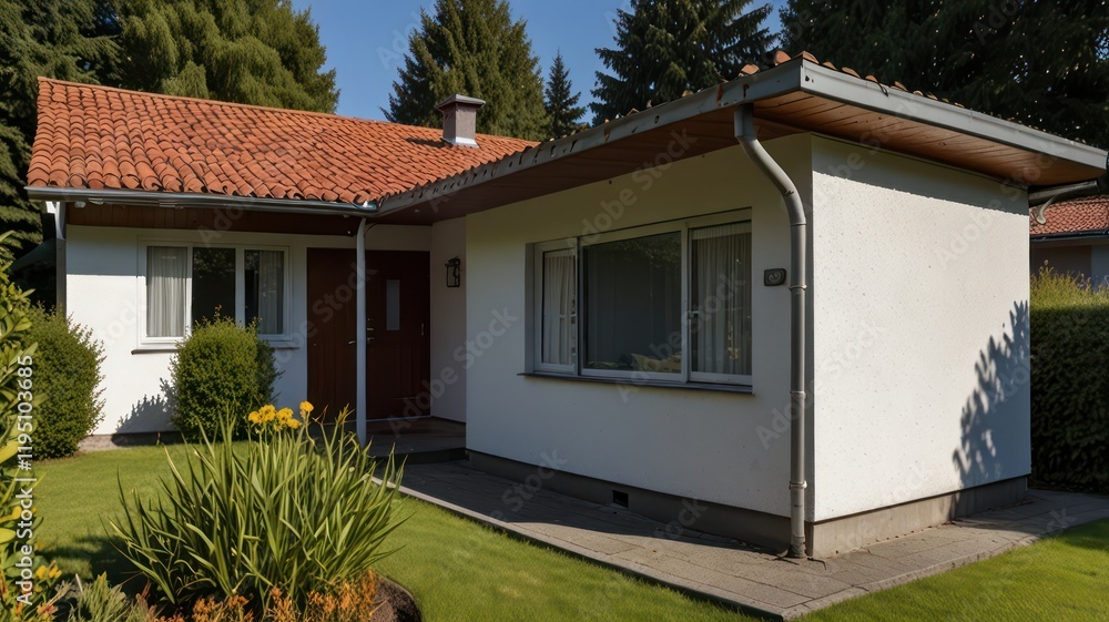 Fototapeta premium house in the garden