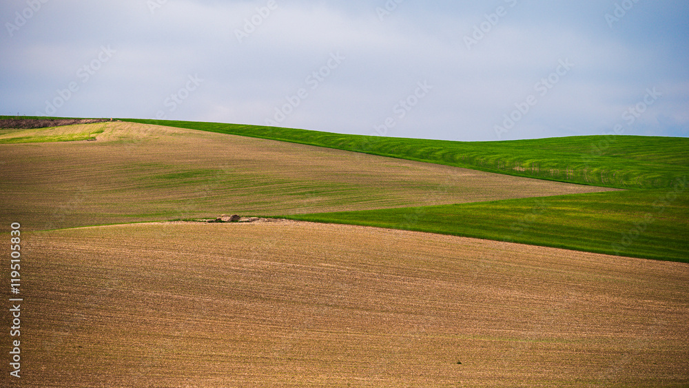 Matera province: spring countryside landscape Matera province: spring countryside landscape