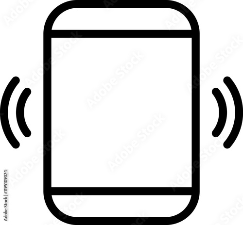 Quadro em tela Smartphone icon