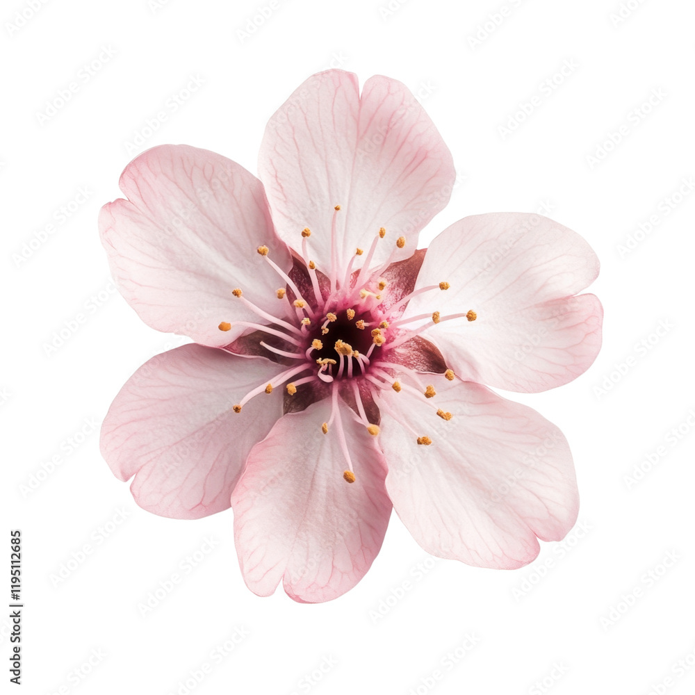 A Delicate Pink Almond Blossom Close Up Photography A Delicate Pink Almond Blossom Close Up Photography