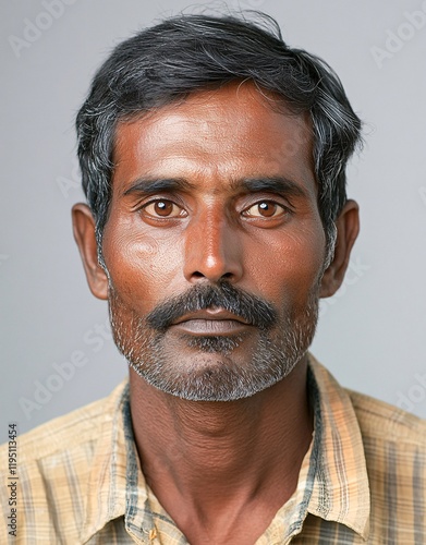 ID Photo for Passport : Indian adult man 2
