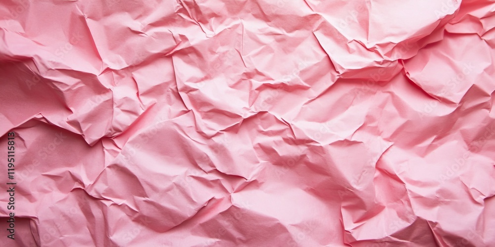 custom made wallpaper toronto digitalCrumpled textured pink paper background featuring soft pastel tones and varied folds creating depth and visual interest for design use.