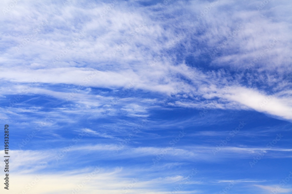 White clouds blue sky background White clouds blue sky background