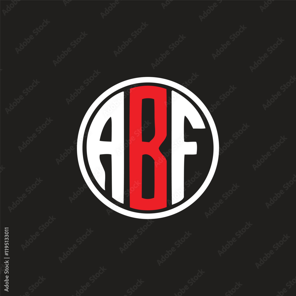 ABF letter logo creative design with vector graphic, ABF unique design ABF letter logo creative design with vector graphic, ABF unique design
