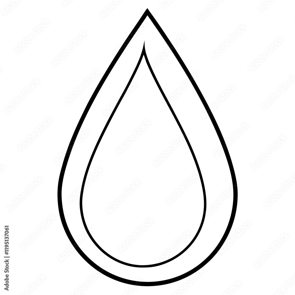 Abstract Line Art Water Drop Edition Abstract Line Art Water Drop Edition