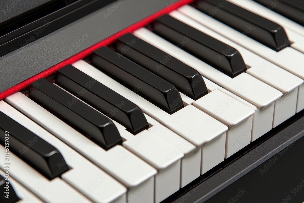 Close-up View of Black and White Piano Keys Highlighting the Glossy Finish and Textured Surfaces, Perfect for Music and Instrument Photography Close-up View of Black and White Piano Keys Highlighting the Glossy Finish and Textured Surfaces, Perfect for Music and Instrument Photography