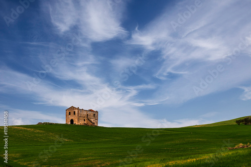 Matera province: spring countryside landscape  photo