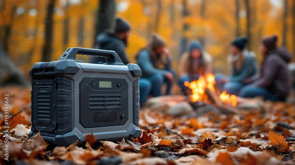 Portable power station compact eco-friendly generator for camping hiking and emergency preparedness