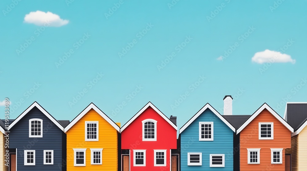 Vibrant Neighborhood Representing Successful Housing Policy and Social Progress Vibrant Neighborhood Representing Successful Housing Policy and Social Progress