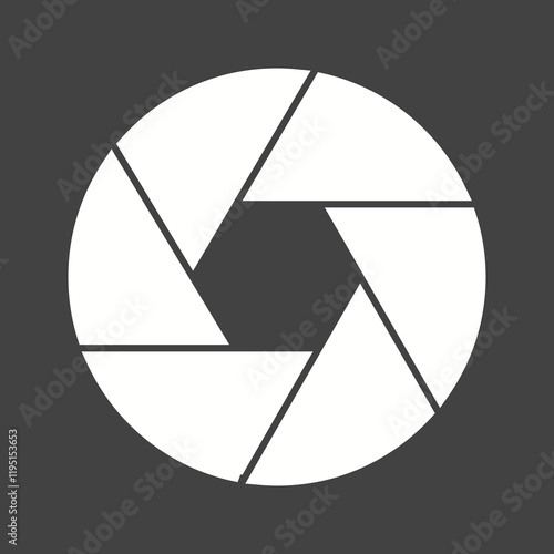 Picture Editing Glyph Inverted illustration.