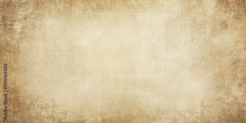 Fototapeta premium Vintage textured background in warm light brown with subtle grain patterns centered, ideal for rustic design and retro aesthetics.