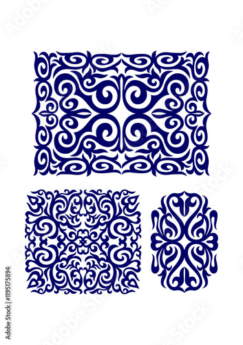 abstract background with ornament