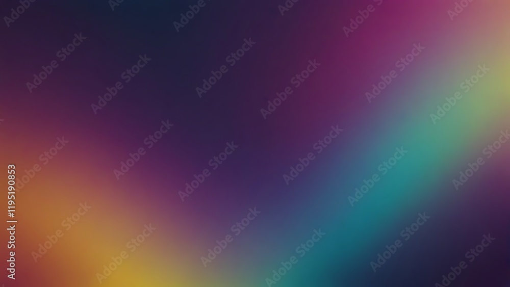A blurry grainy gradient of blues, purples, and yellows a modern, artistic abstract background A blurry grainy gradient of blues, purples, and yellows a modern, artistic abstract background