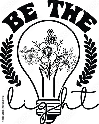 Be The Light Vector