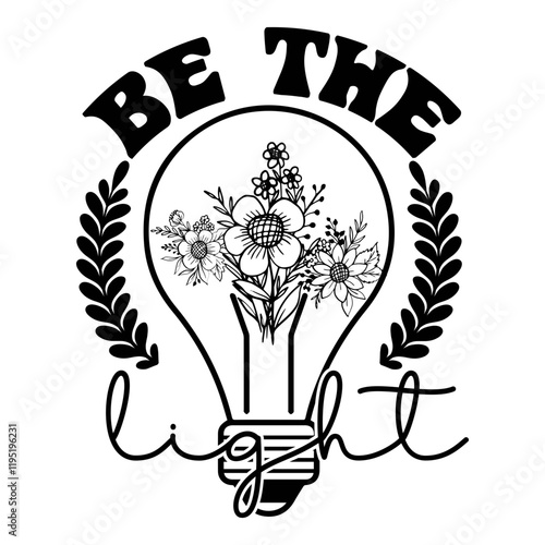 Be The Light Vector