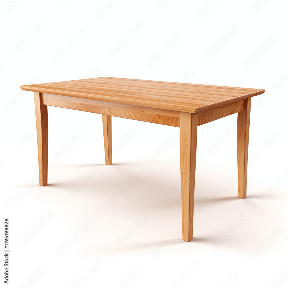 Light Wood Rectangular Table Simple Design Modern Furniture Light Wood Rectangular Table Simple Design Modern Furniture