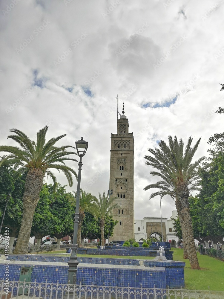 Obraz premium Mosque in casablanca 