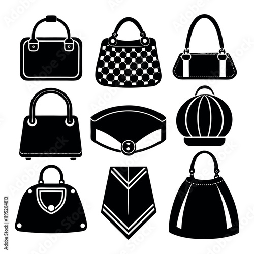 collection of bags