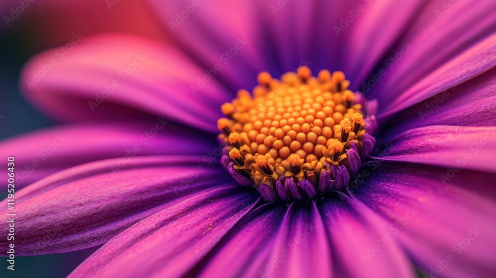Vibrant Purple Flower Macro Photography Vibrant Purple Flower Macro Photography
