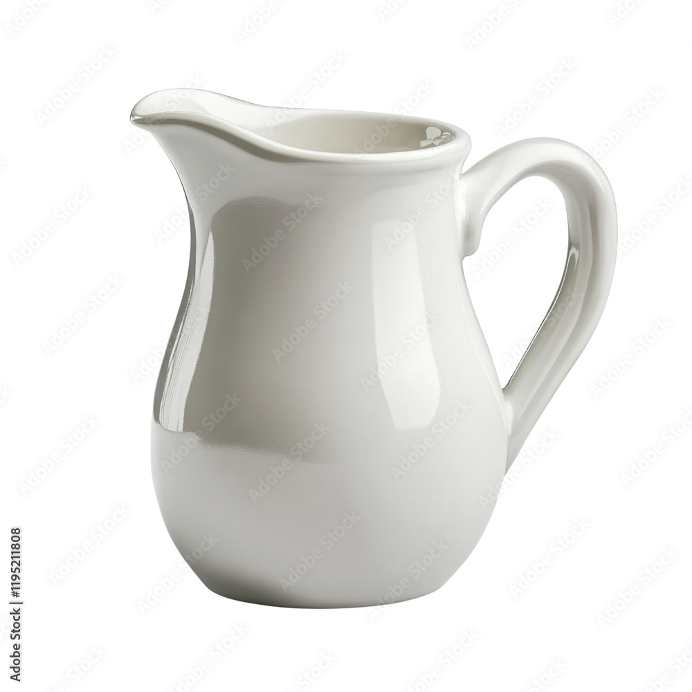 Elegant White Ceramic Pitcher for Any Occasion Elegant White Ceramic Pitcher for Any Occasion