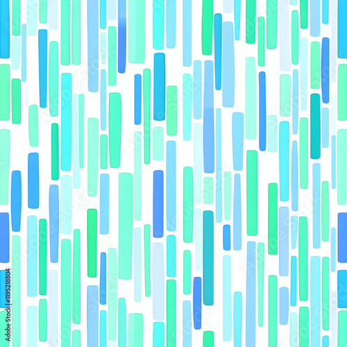 Abstract Background Pastel Blue Green Stripes Illustration photo