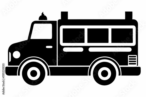 Wallpaper Mural Emergency Fire Truck Vector Art Torontodigital.ca