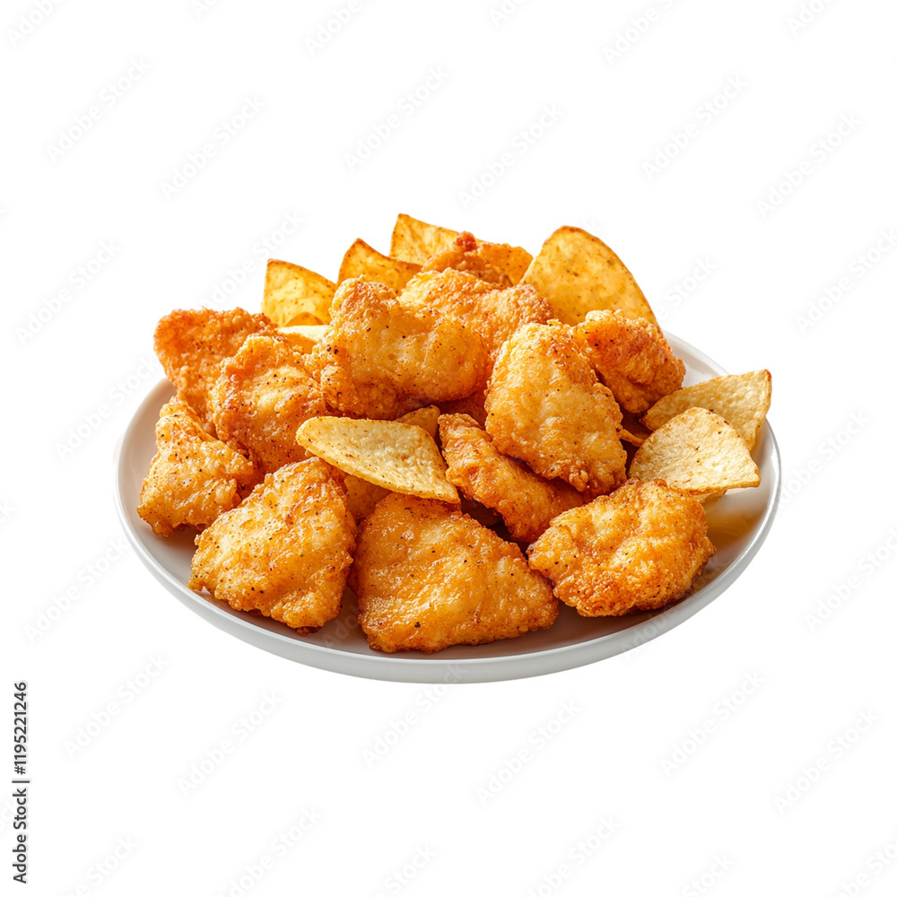 chips and chicken small plate png chips and chicken small plate png