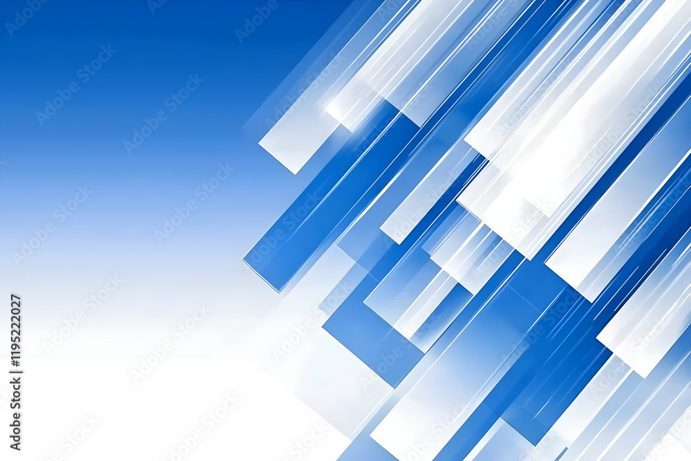 Abstract Blue White Background Illustration Abstract Blue White Background Illustration
