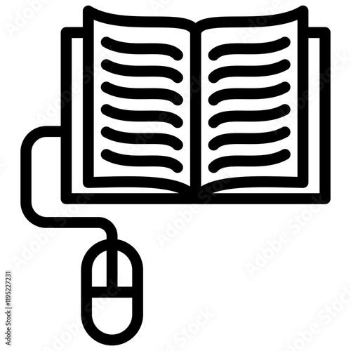 Book Outline icon