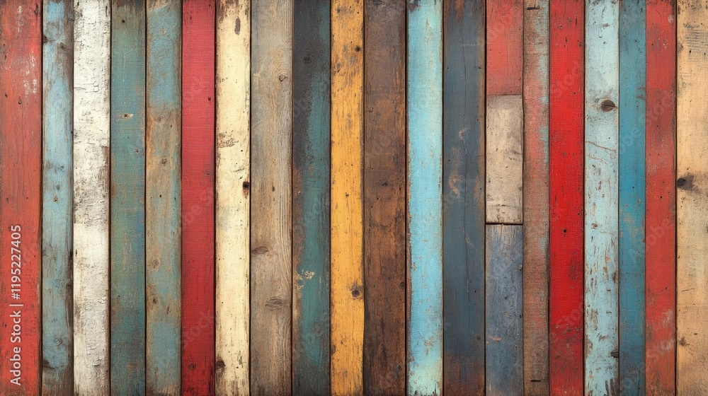 Colorful Rustic Wooden Planks Background Texture Colorful Rustic Wooden Planks Background Texture