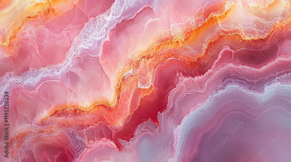 pink marble simple texture with waves