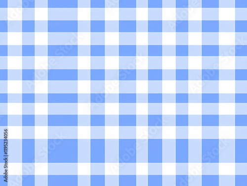 Blue and White Checkered Background Illustration