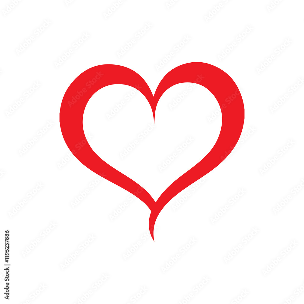 Heart clip art design on plain white transparent isolated background for card, shirt, hoodie, sweatshirt, apparel, tag, mug, icon, poster or badge Heart clip art design on plain white transparent isolated background for card, shirt, hoodie, sweatshirt, apparel, tag, mug, icon, poster or badge