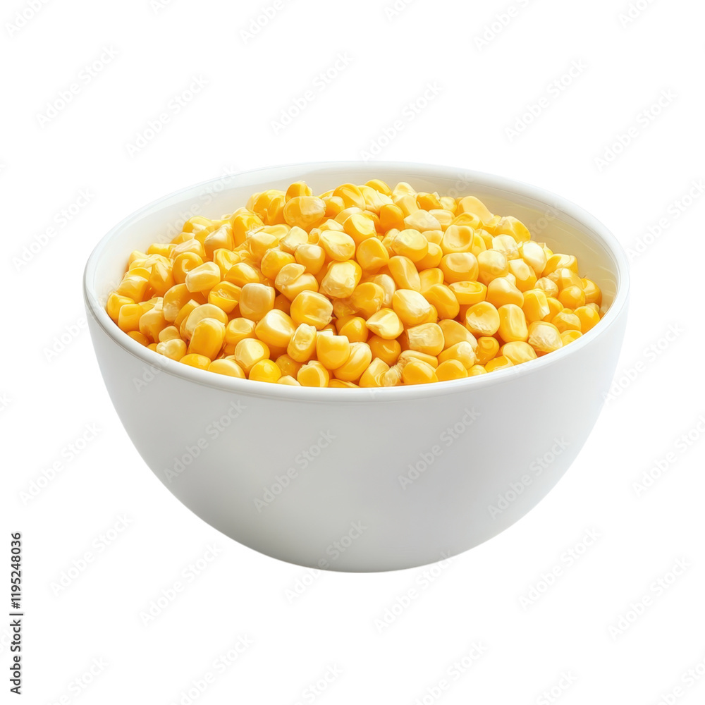 Delicious Sweet Corn Kernels in a White Bowl A Close-Up Shot of Freshly Cooked Sweet Corn Kernels Delicious Sweet Corn Kernels in a White Bowl A Close-Up Shot of Freshly Cooked Sweet Corn Kernels