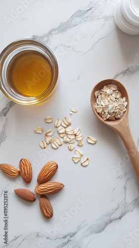 Honey, Oats, and Almonds: A Natural Skincare Recipe photo