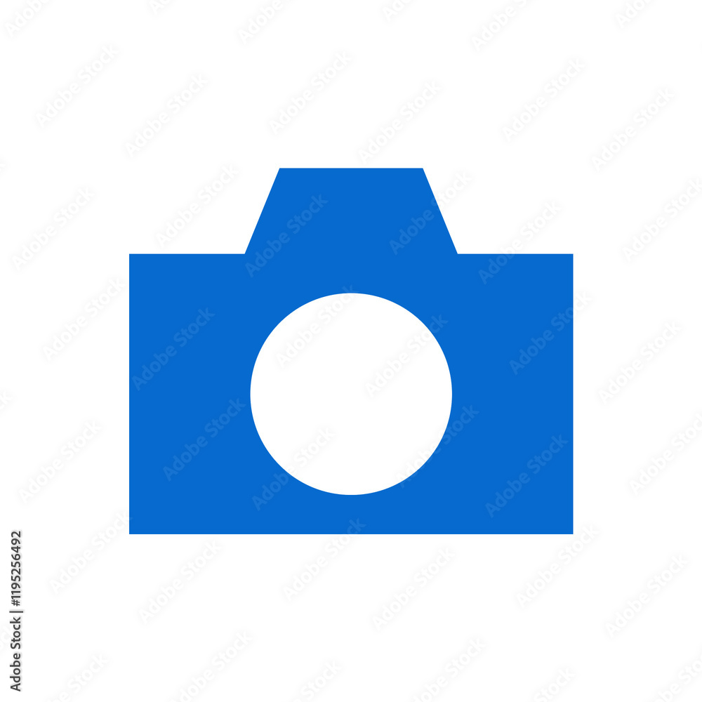 Camera sign on transparent background Camera sign on transparent background
