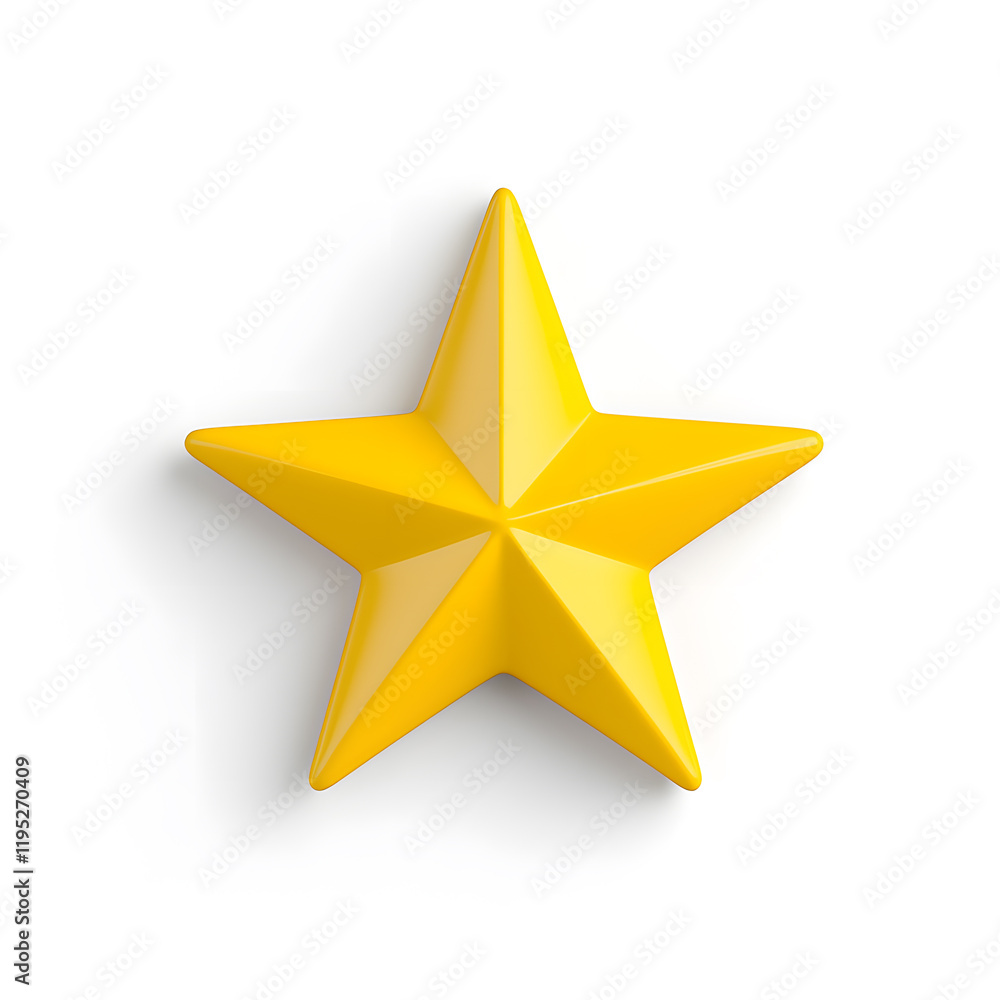 3d gold glossy yellow star icon isolated on white background 3d gold glossy yellow star icon isolated on white background