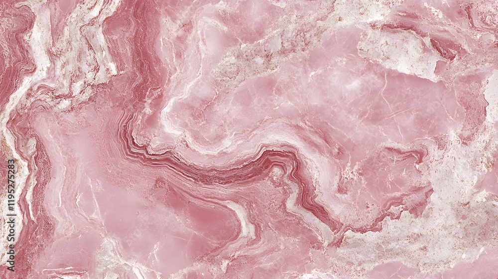 Elegant Pink Marble Texture with Unique Swirls and Patterns Elegant Pink Marble Texture with Unique Swirls and Patterns