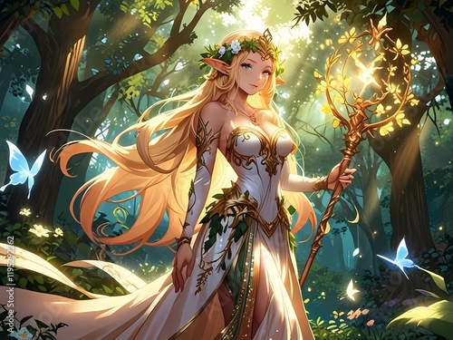 fairy with magic wand