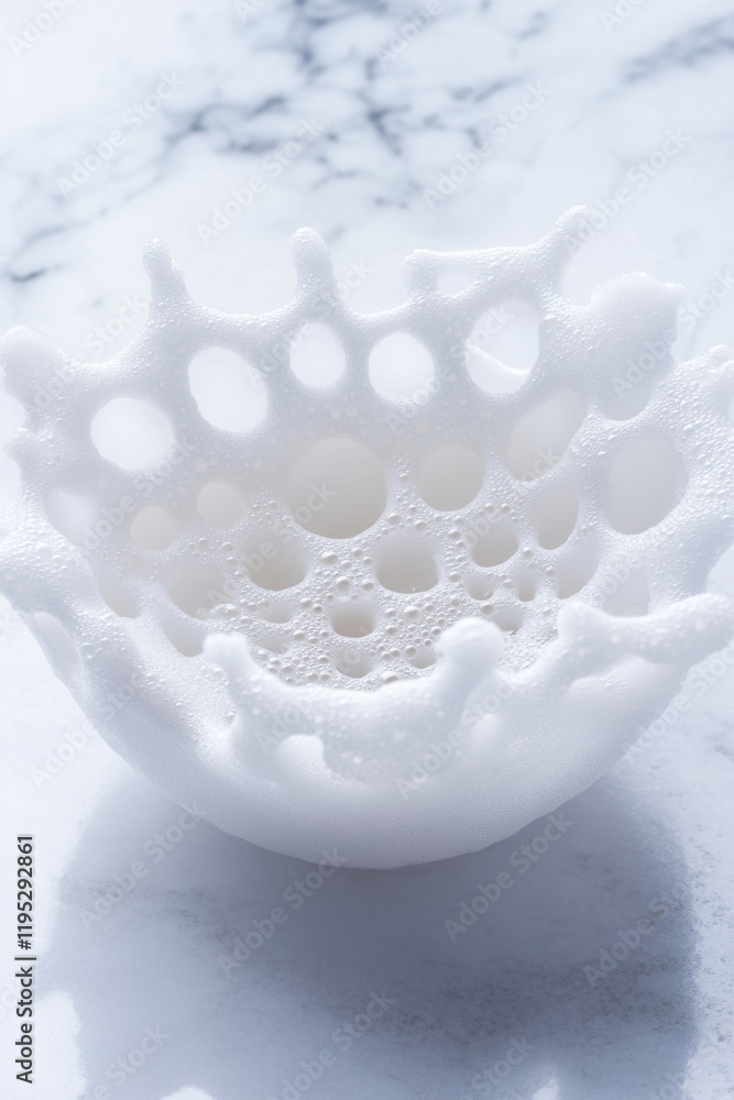 Creative marble-effect milk splash pattern Creative marble-effect milk splash pattern