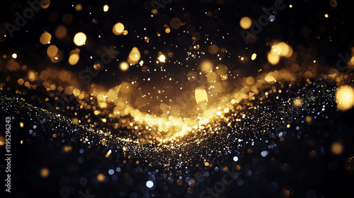Particle lights background