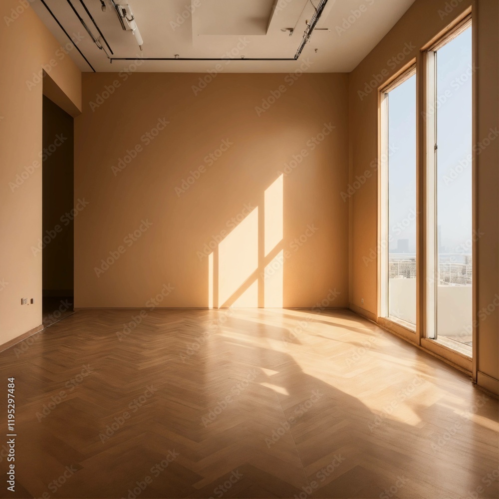 Obraz premium empty room with floor