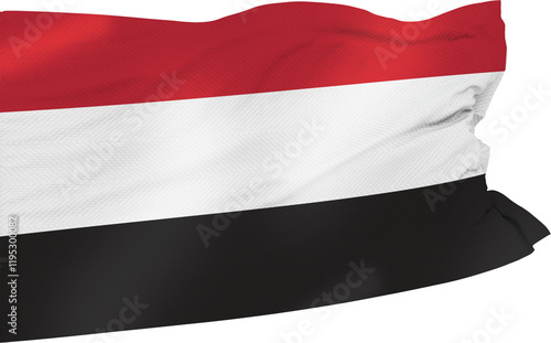 Free Download Waving National Flag of Yemen - GFXLoad