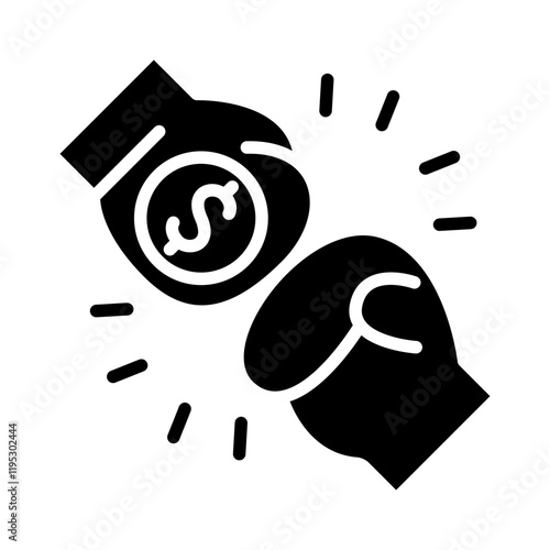Business war icon
