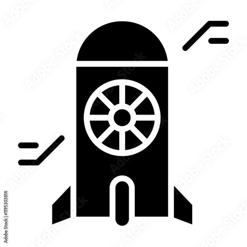 Nuclear missile icon