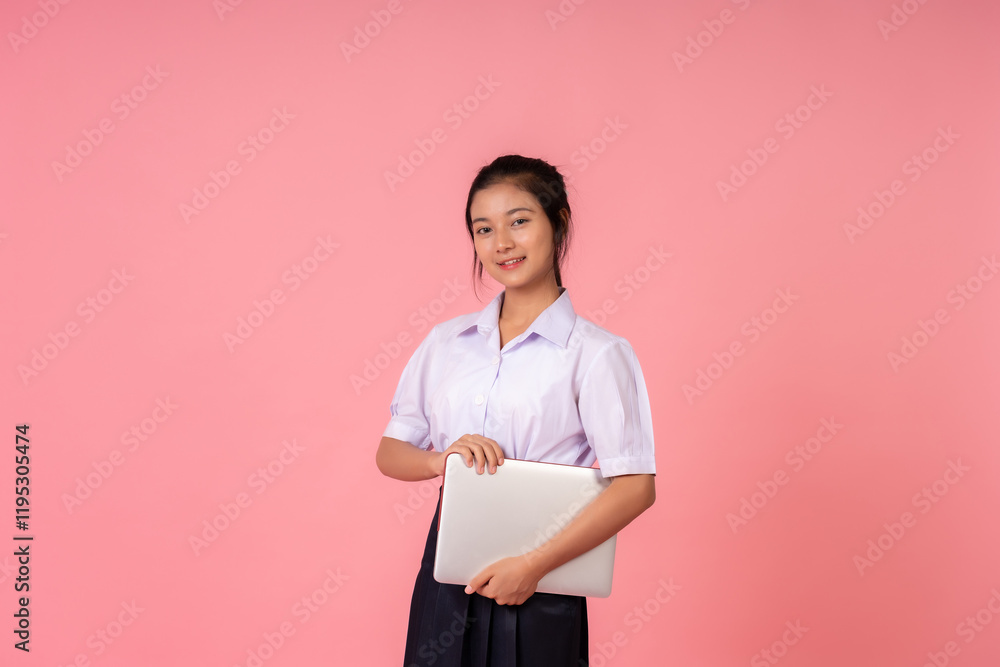 The university studio buzzed with activity as the Asian school girl blended the skills she gained from school with the new knowledge she was acquiring in her courses. The university studio buzzed with activity as the Asian school girl blended the skills she gained from school with the new knowledge she was acquiring in her courses.