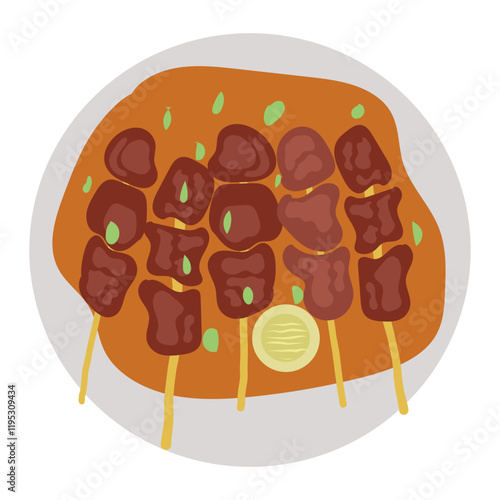 Sate Indonesian food